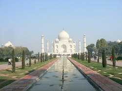 Le clbre Taj Mahal