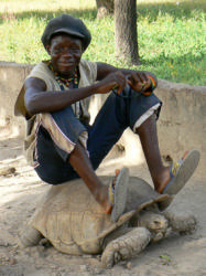 Adama, notre premier hte  Ouagadougou