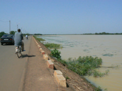 Le barrage de Ouagadougou 