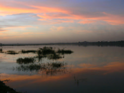 Coucher de soleil sur norshin (Ouagadougou)