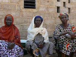 Des membres de l'association ADAF  Ouagadougou