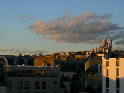 Vue sur le Sacr Coeur