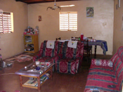 Le salon de la maison o nous vivons  Ouagadougou